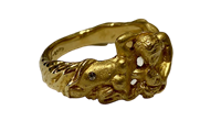 Ring Gioie Gobbo Woman in Yellow Gold Diamante 0.01 Ct ANOGBR10 - ANOGBR10